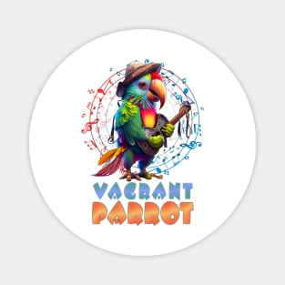 Vagrant Parrot Magnet